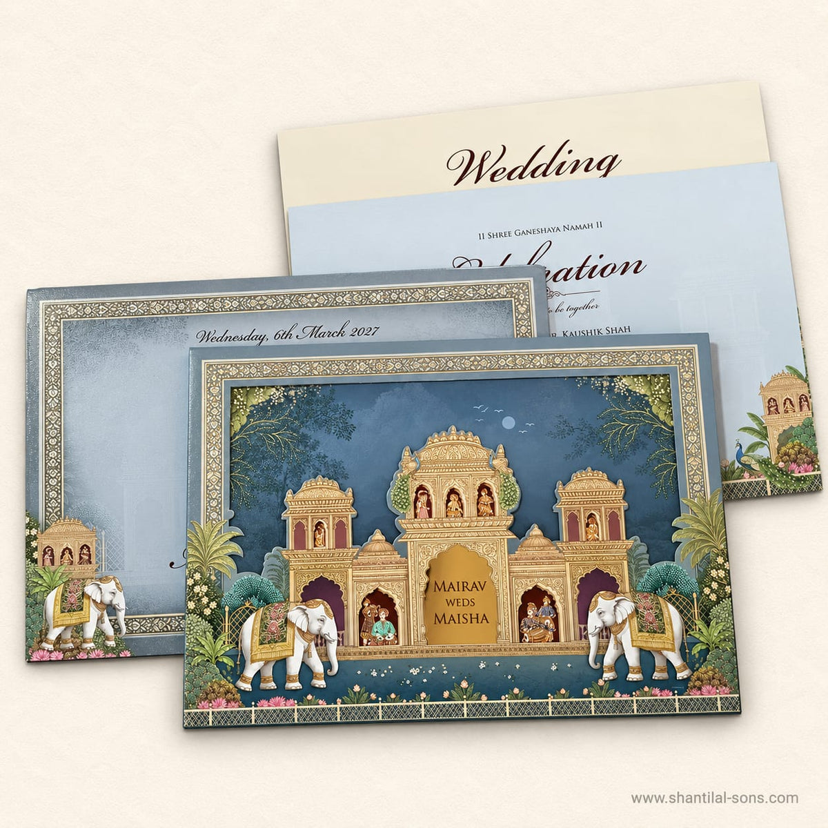 Traditional Wedding Invitation | SS - 1045