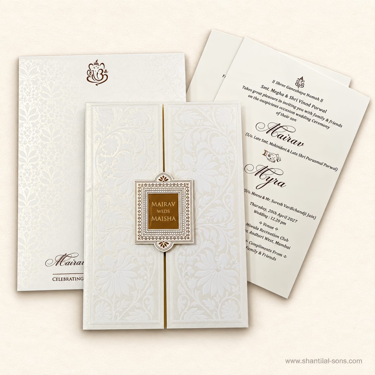 Minimal Wedding Invitation | SS - 1052