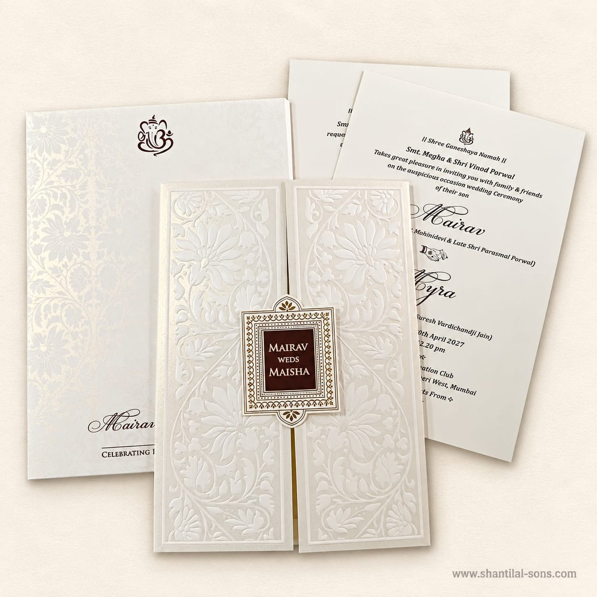 Minimal Wedding Invitation | SS - 1056