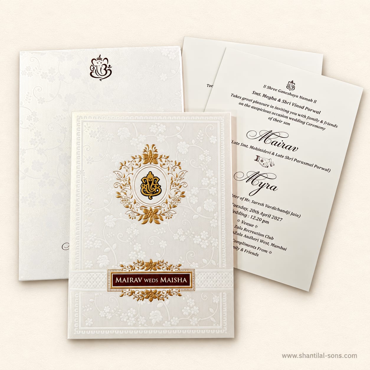 Minimal Wedding Invitation | SS - 1057