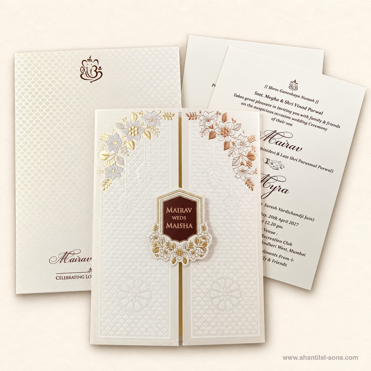 Minimal Wedding Invitation | SS - 1065