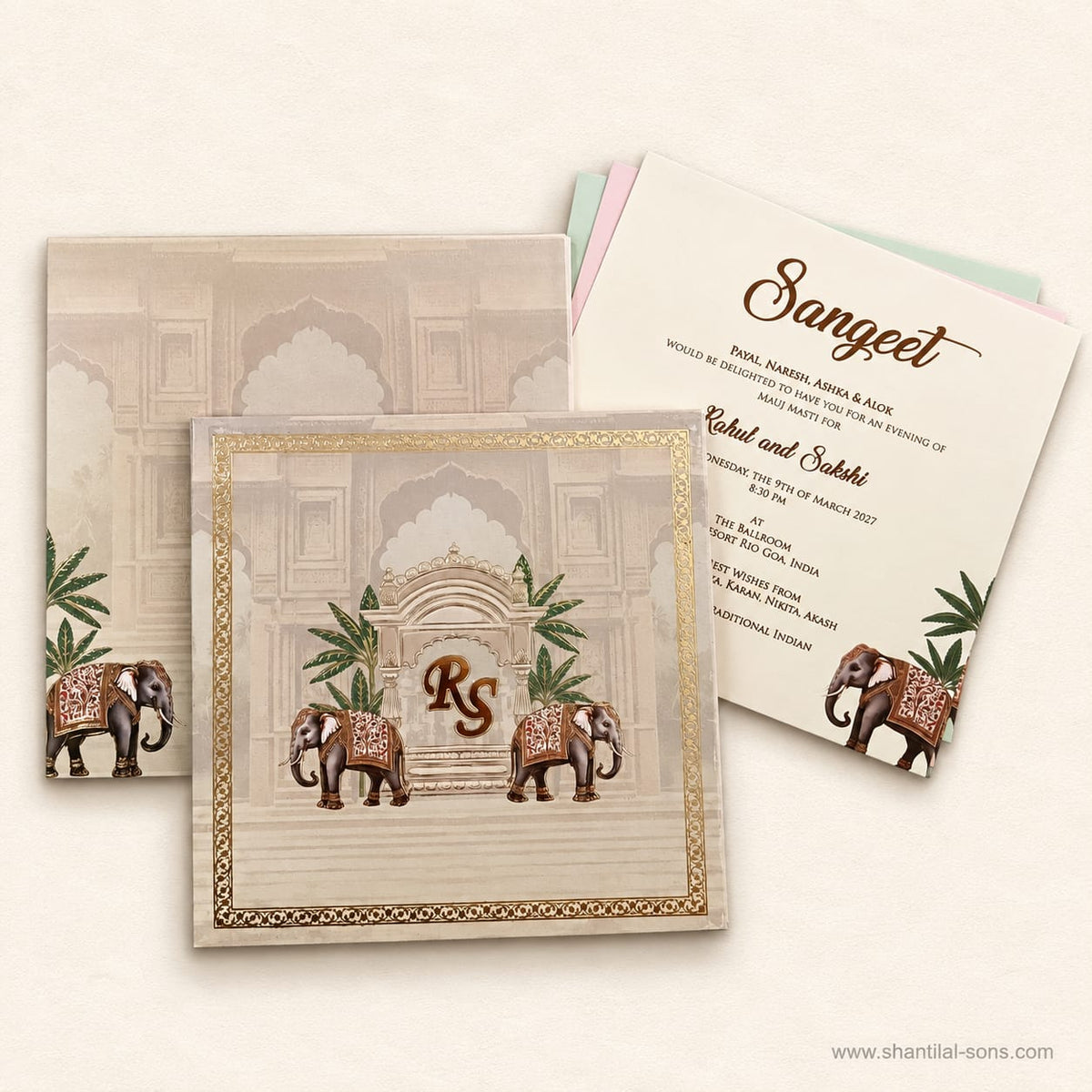 Royal Wedding Invitation | SS - 1066