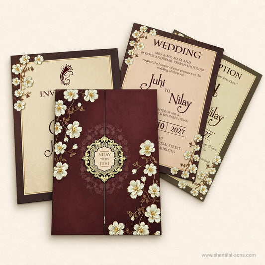 Elegant Wedding Invitation | SS - 108