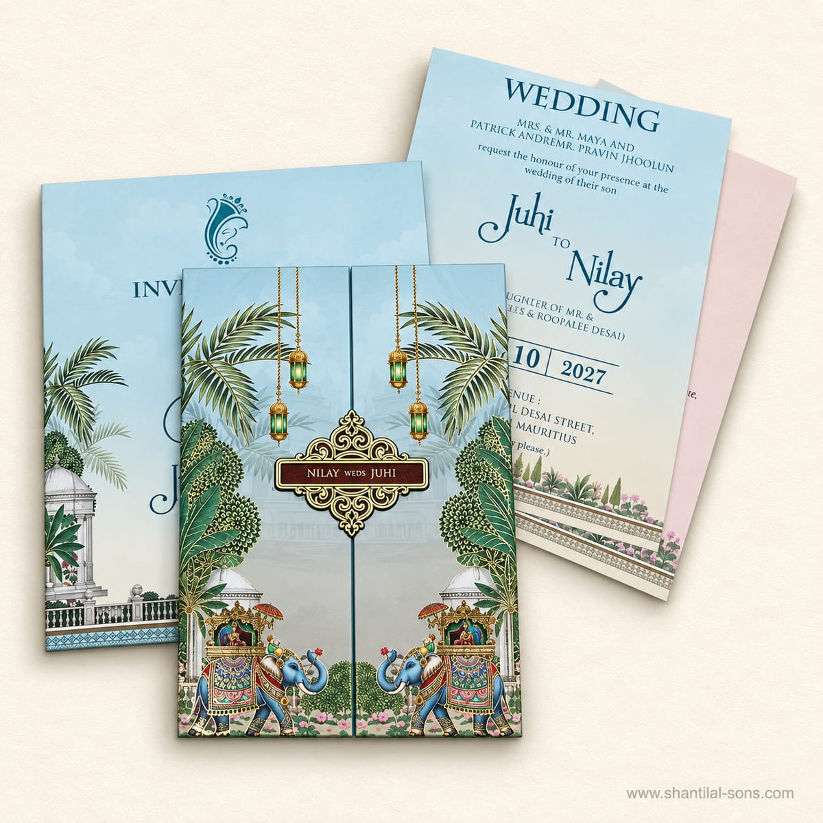 Elegant Wedding Invitation | SS - 109