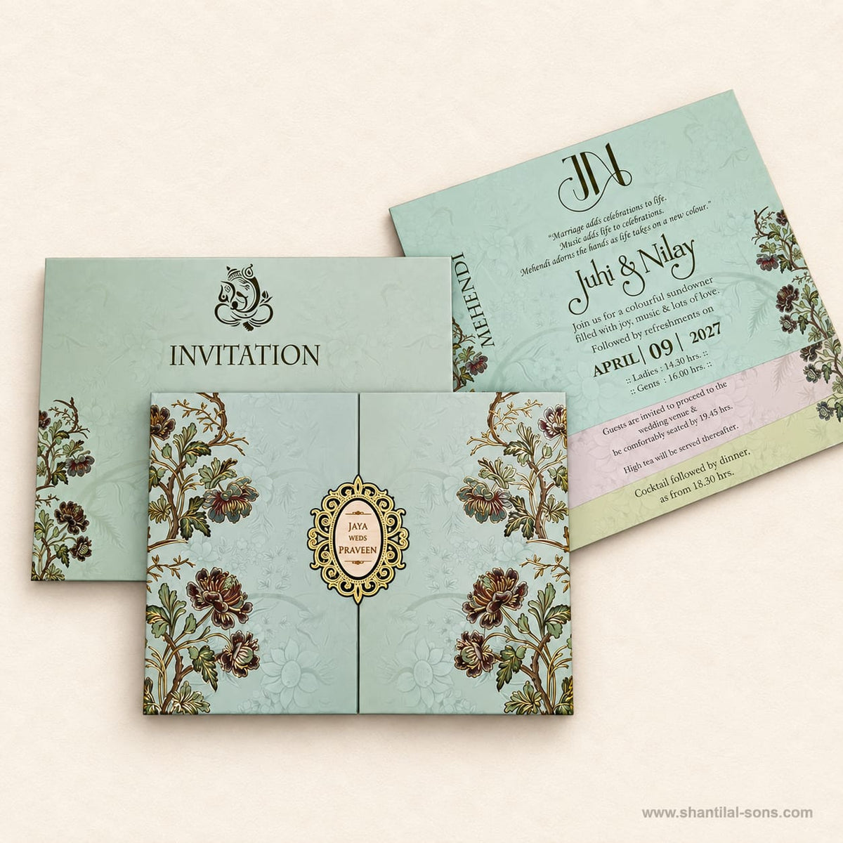 Elegant Wedding Invitation | SS - 114