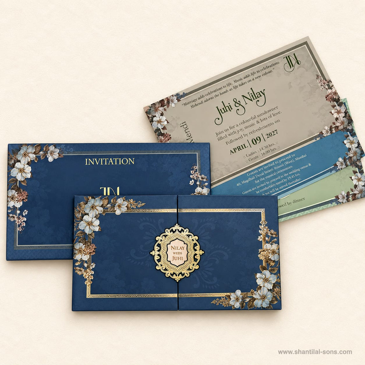 Elegant Wedding Invitation | SS - 115