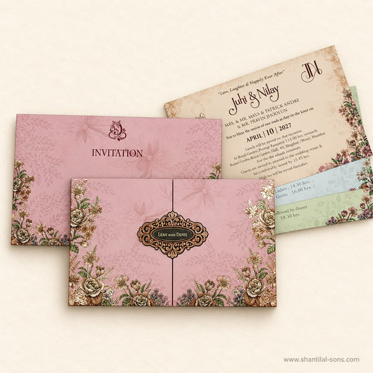 Elegant Wedding Invitation | SS - 117