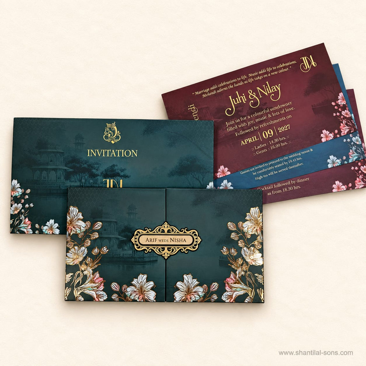 Elegant Wedding Invitation | SS - 118