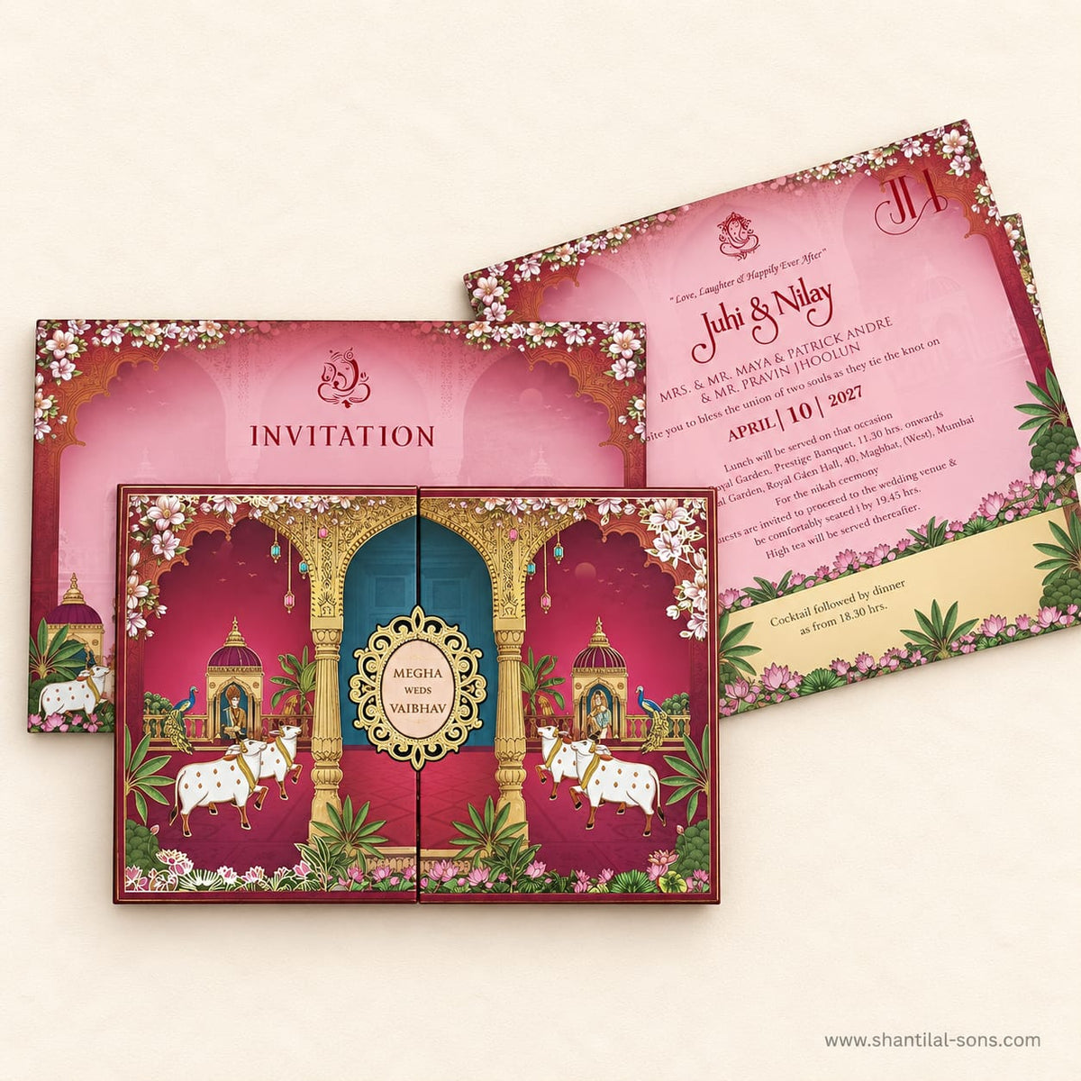 Elegant Wedding Invitation | SS - 119