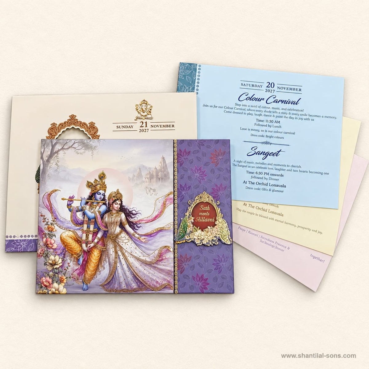 Elegant Wedding Invitation | SS - 122