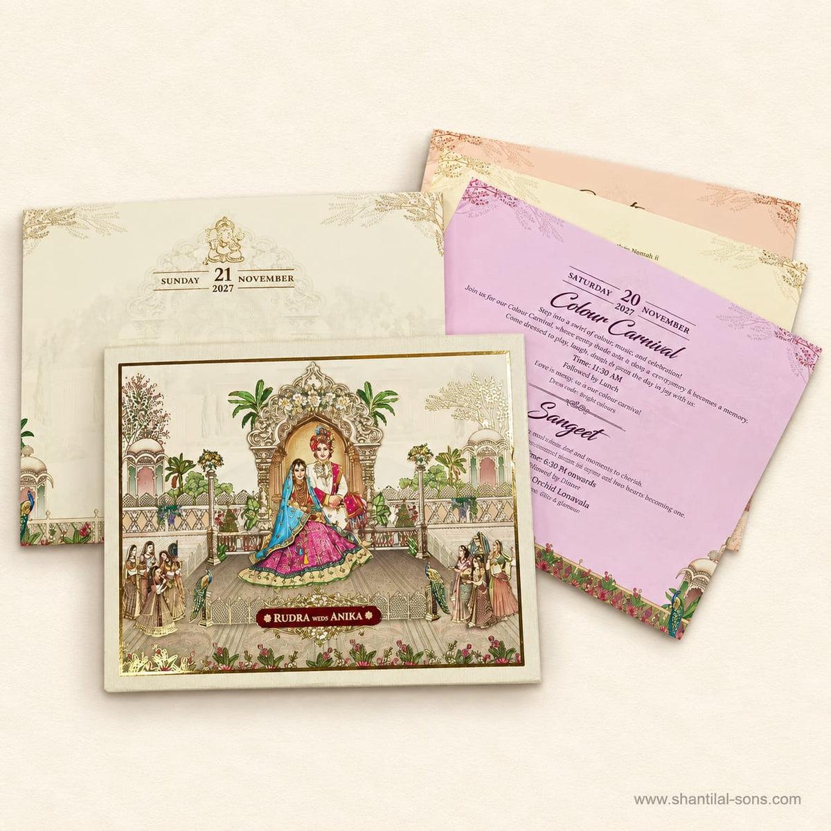 Elegant Wedding Invitation | SS - 125