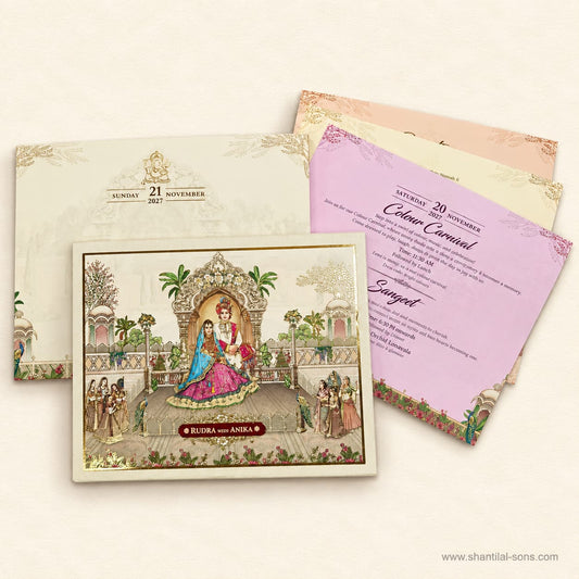 Elegant Wedding Invitation | SS - 125