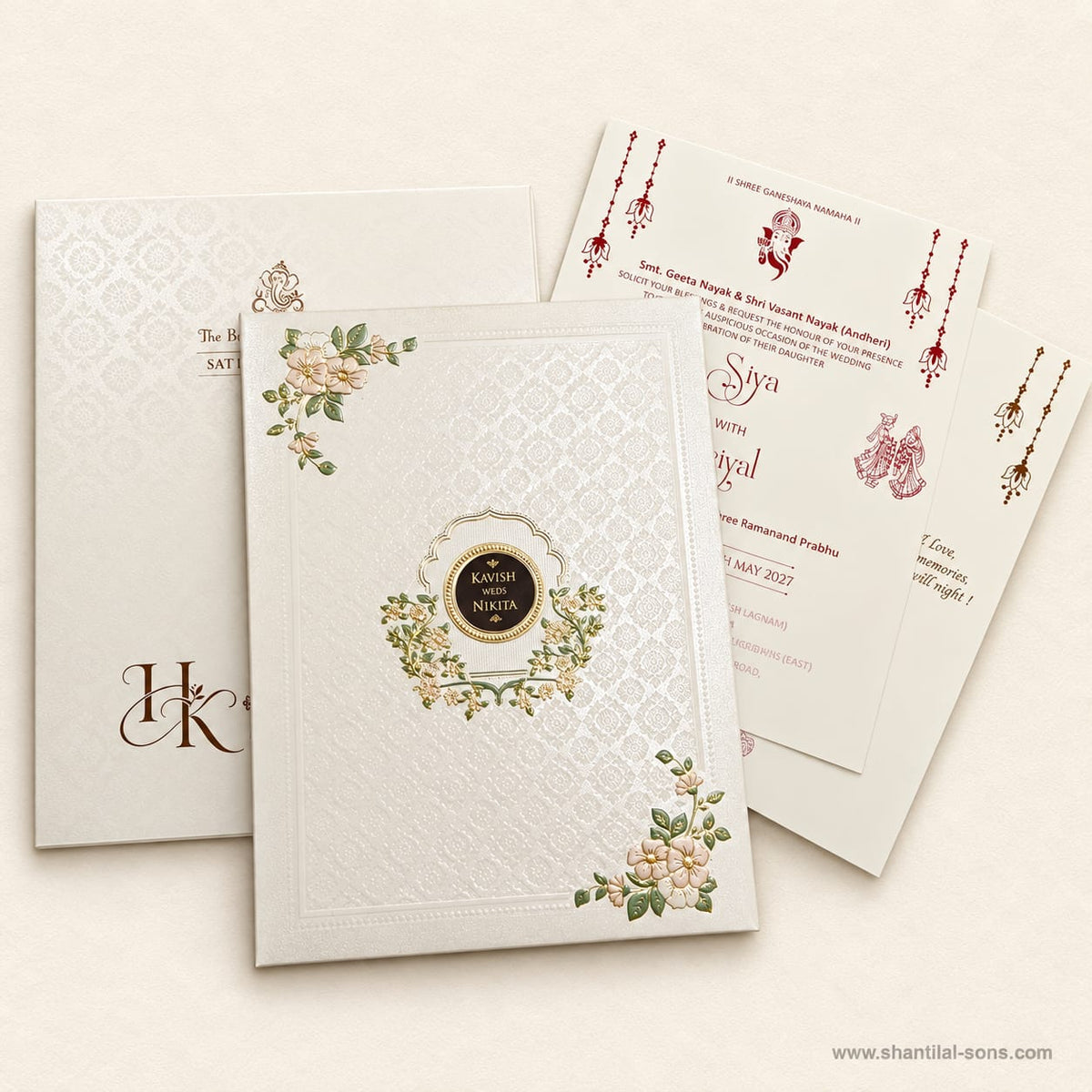 Elegant Wedding Invitation | SS - 127
