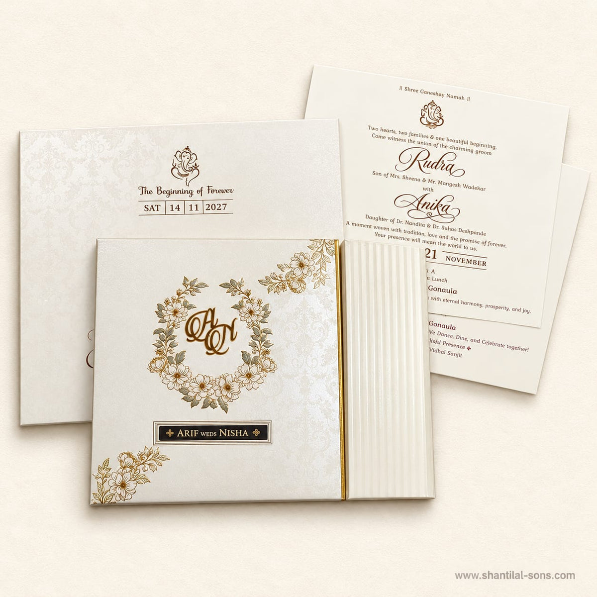Elegant Wedding Invitation | SS - 128