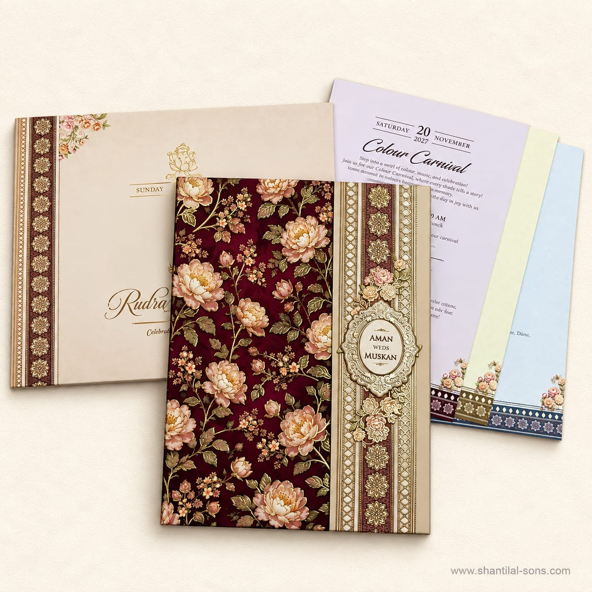 Elegant Wedding Invitation | SS - 131