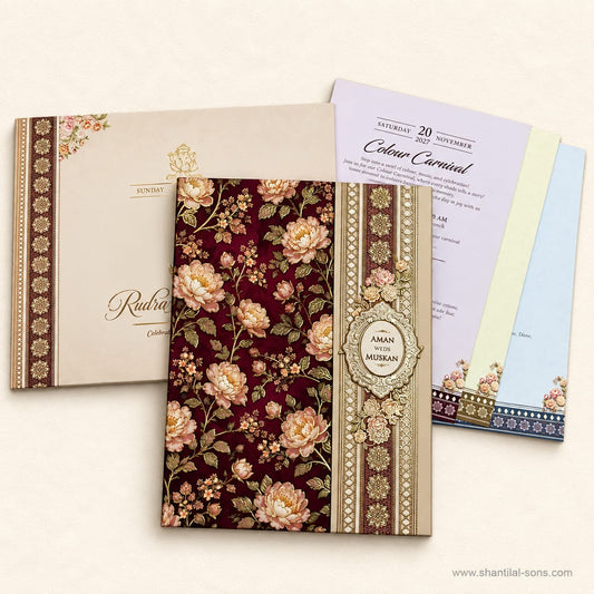 Elegant Wedding Invitation | SS - 131
