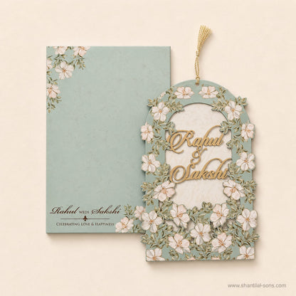 Floral Wedding Invitation | SS - 874