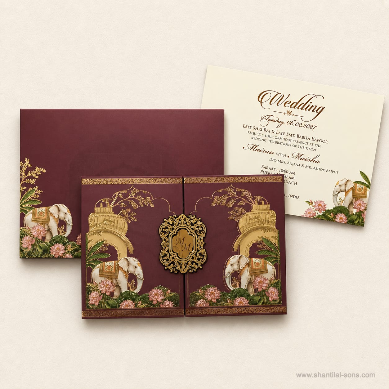 Royal Wedding Invitation | SS-881
