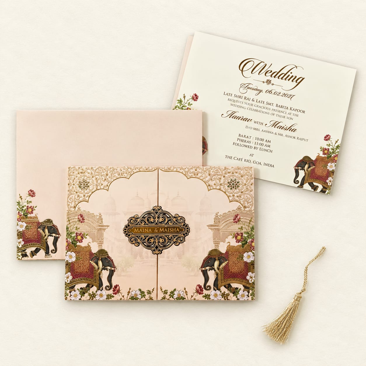 Rustic Wedding Invitation | SS - 887