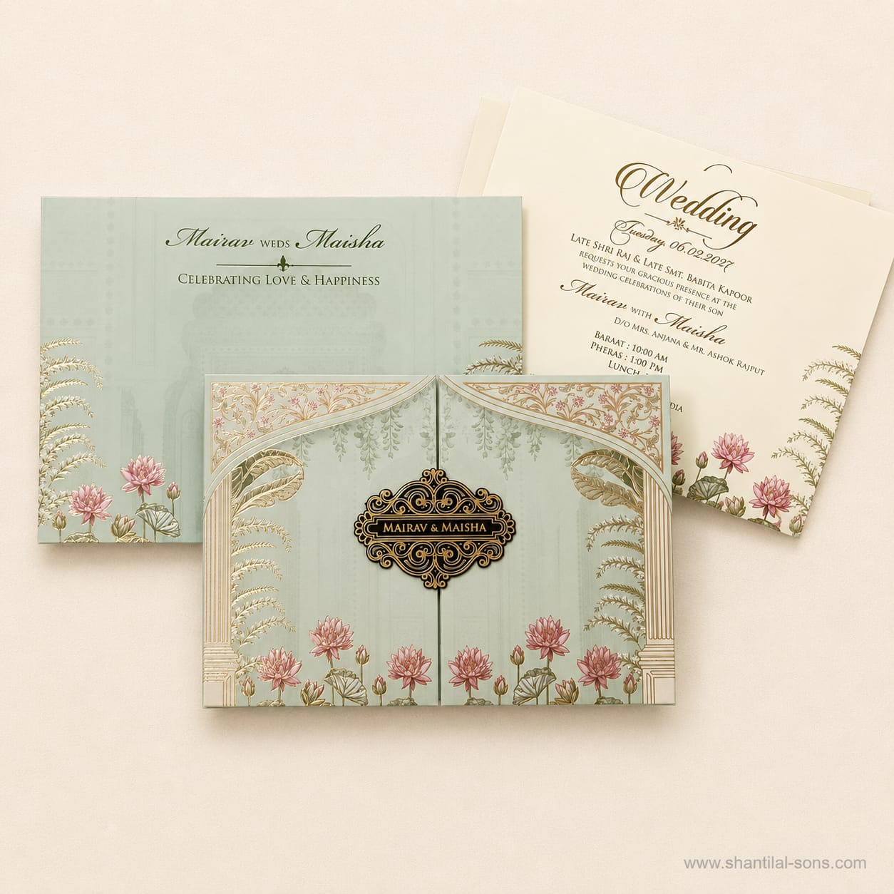 Floral Wedding Invitation | SS - 890