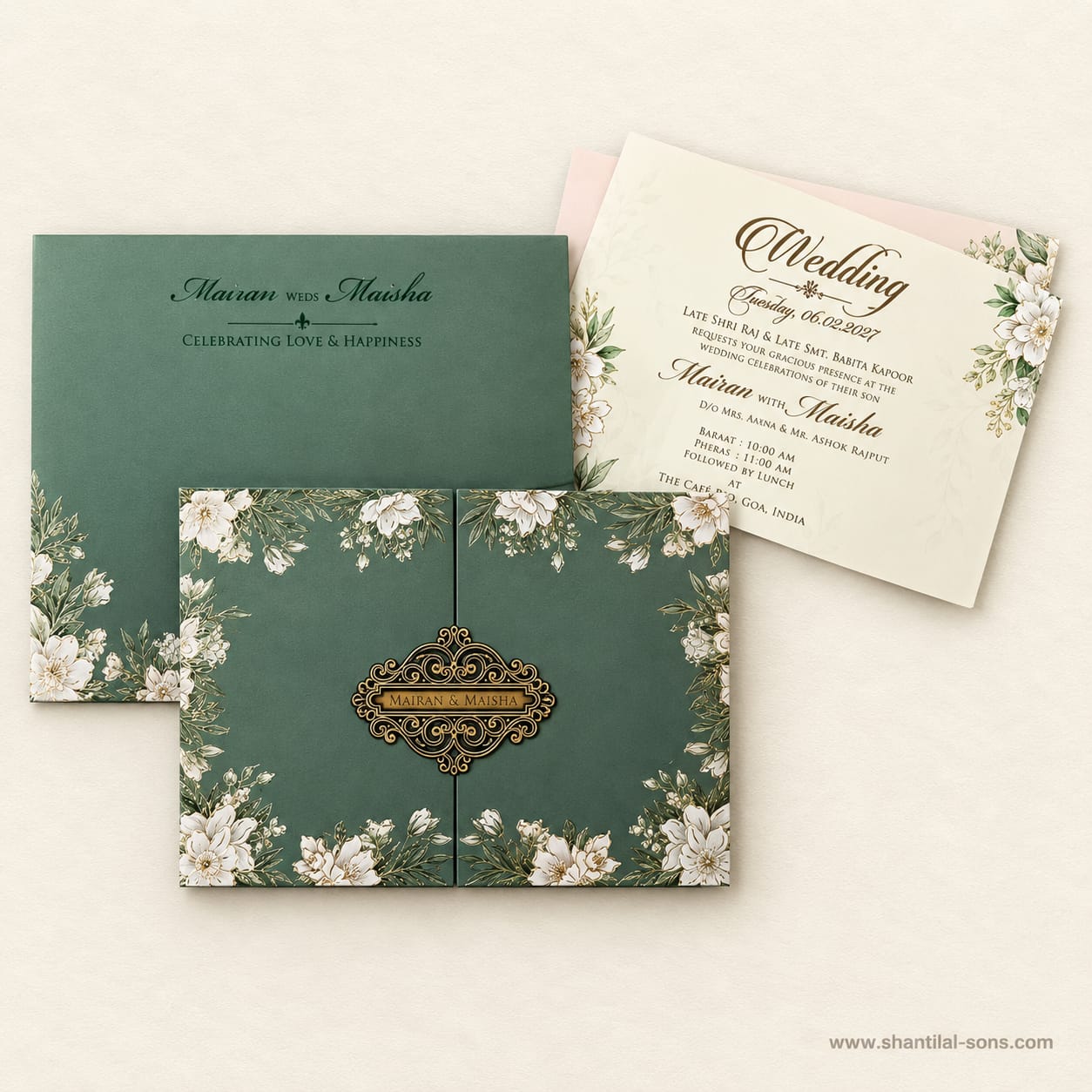 Royal Wedding Invitation | SS -889