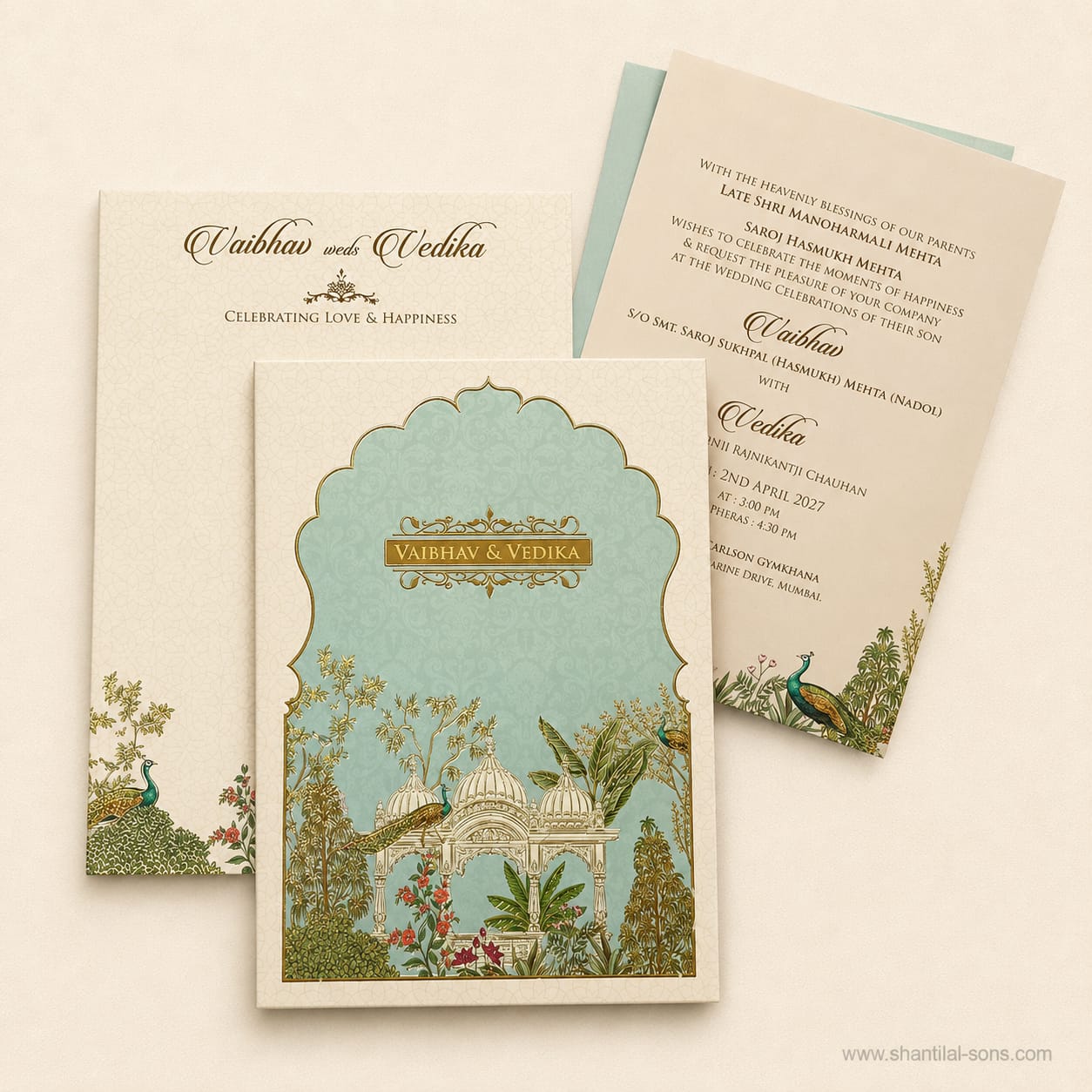 Floral Wedding Invitation | SS -891