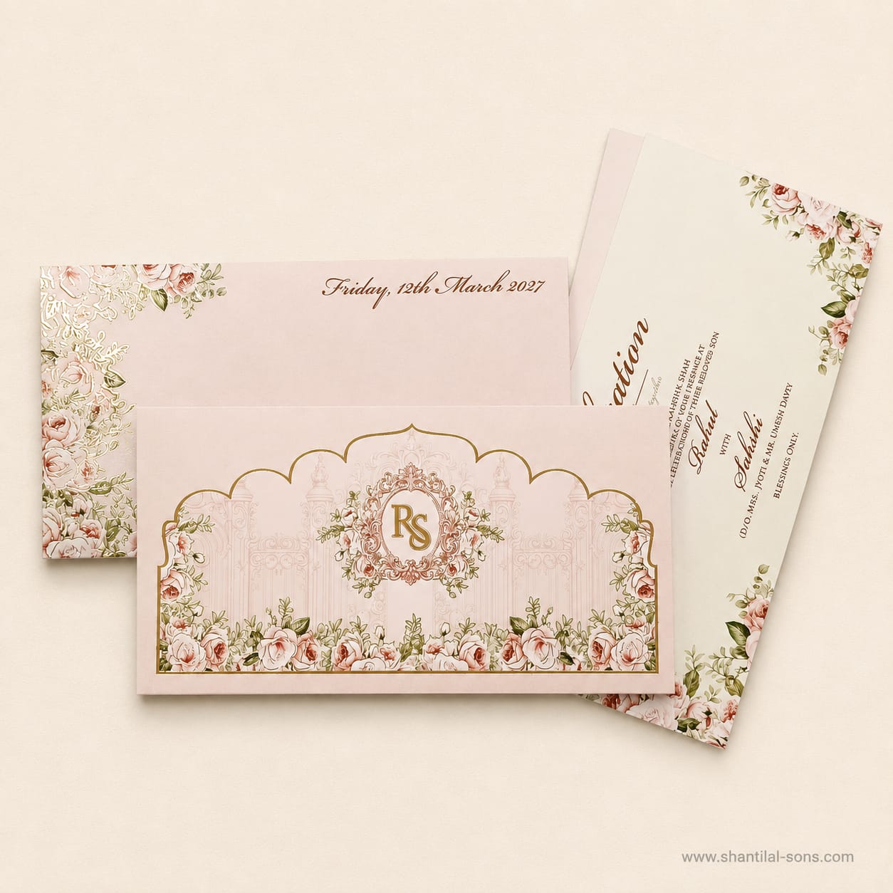 Royal Wedding Invitation | SS - 909