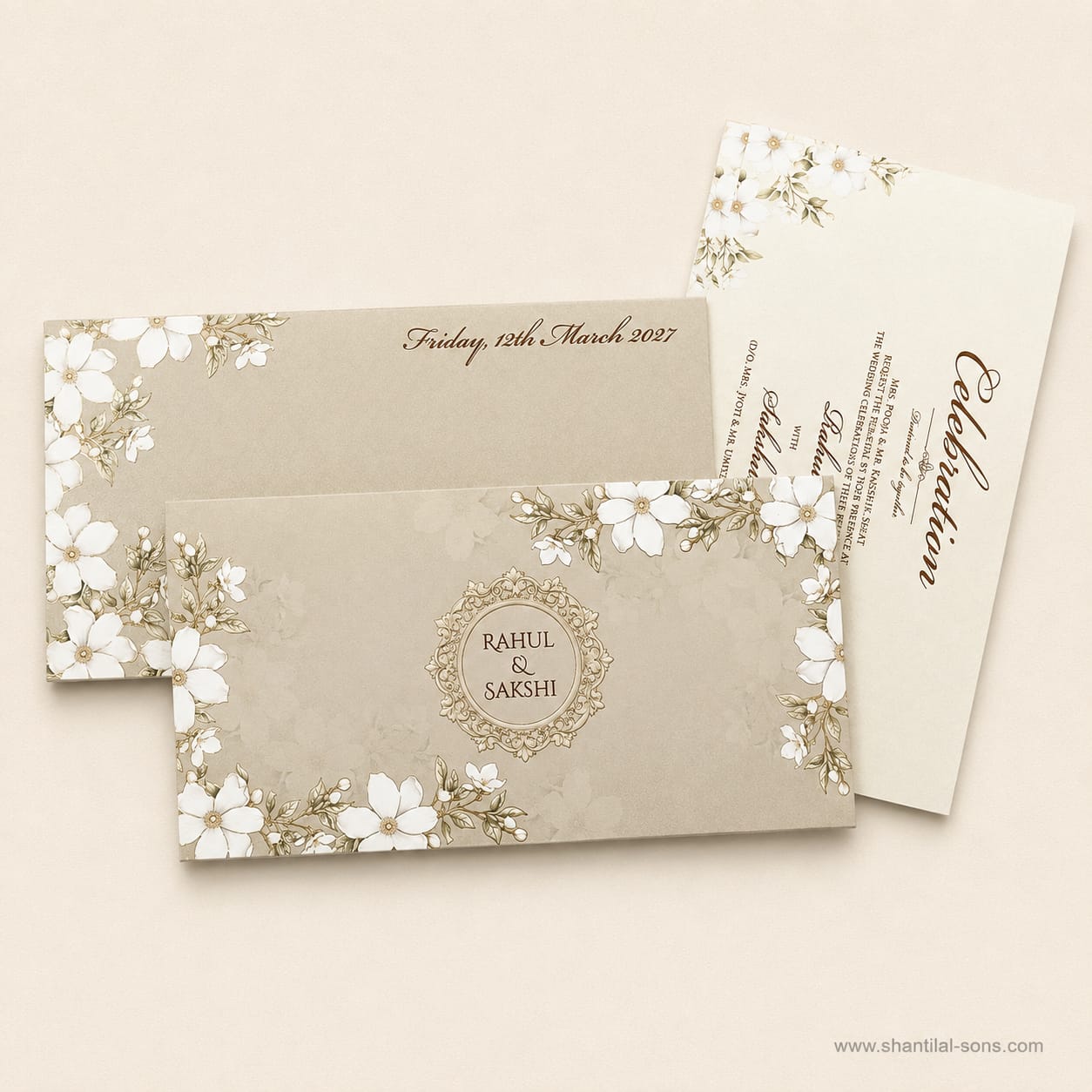 Minimal Wedding Invitation | SS - 911