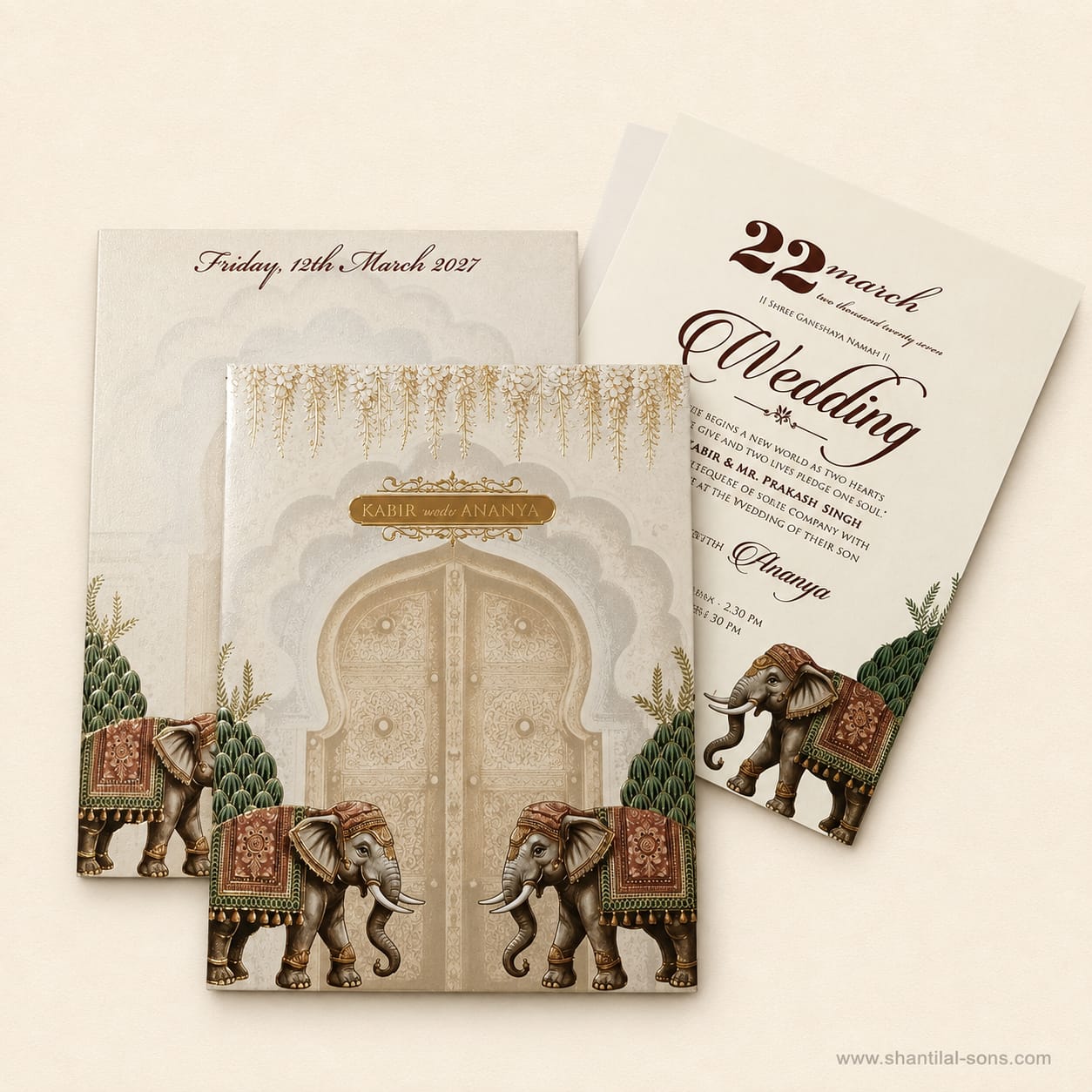 Rustic Wedding Invitation | SS - 915