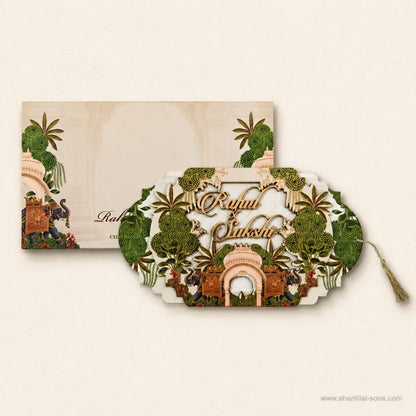 Floral Wedding Invitation | SS - 923