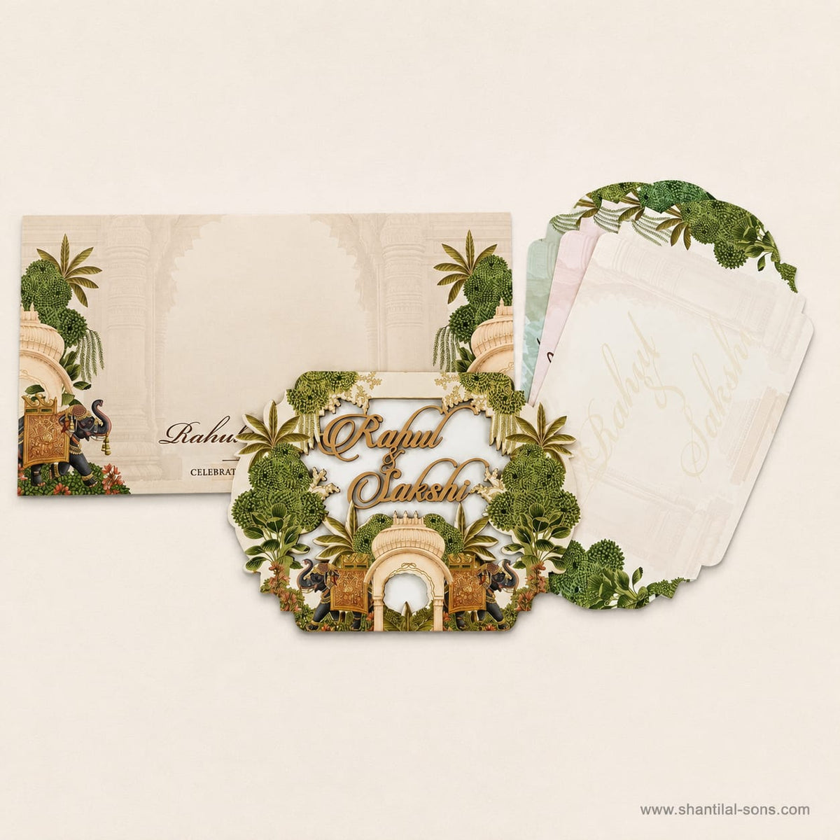 Floral Wedding Invitation | SS - 923
