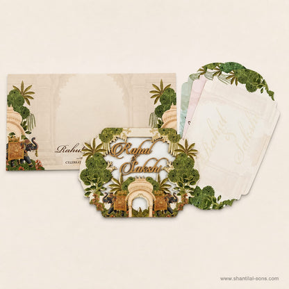 Floral Wedding Invitation | SS - 923