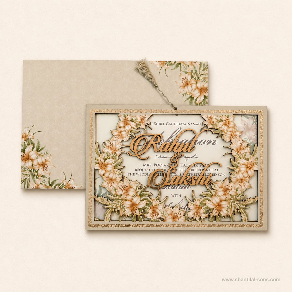 Traditional Wedding Invitation | SS - 927