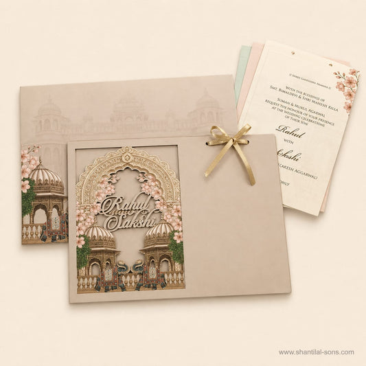 Rustic Wedding Invitation | SS- 929
