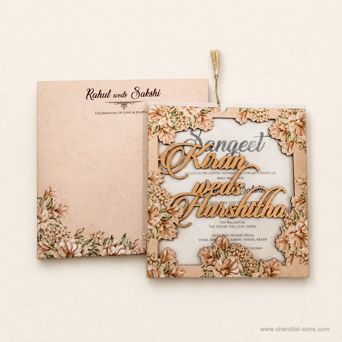 Rustic Wedding Invitation | SS - 932