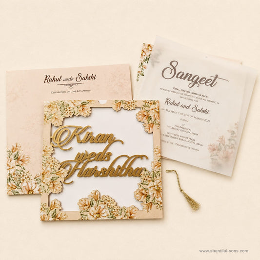 Rustic Wedding Invitation | SS - 932
