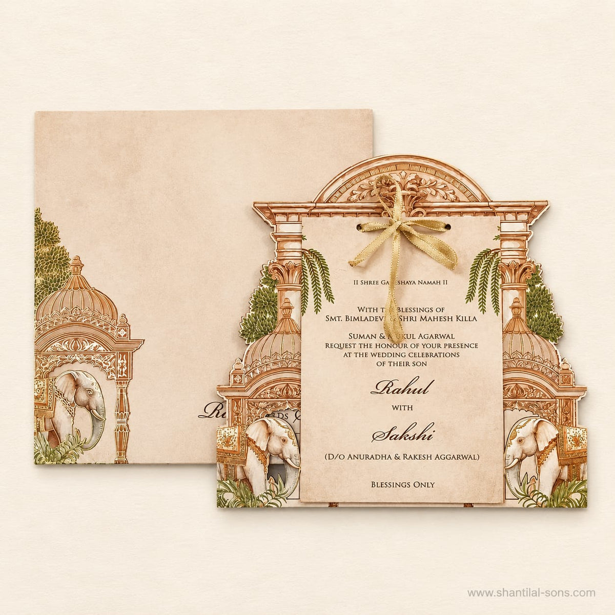 Traditional Wedding Invitation | SS - 935