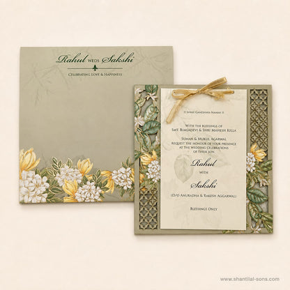 Rustic Wedding Invitation | SS- 937