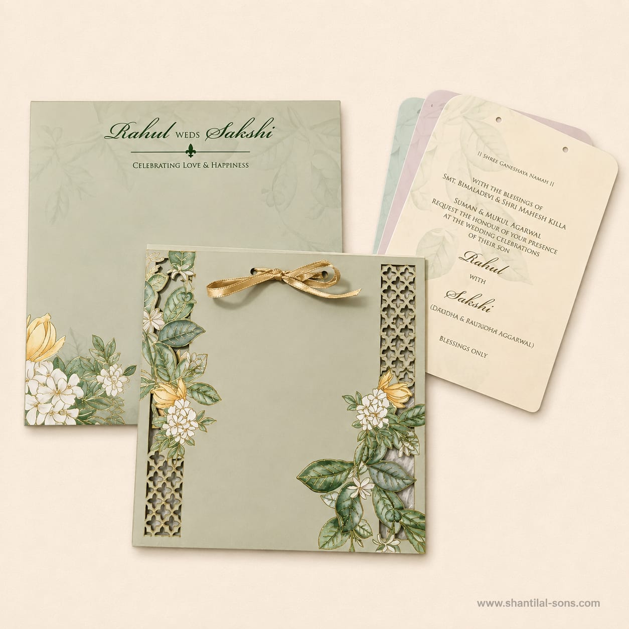 Rustic Wedding Invitation | SS- 937