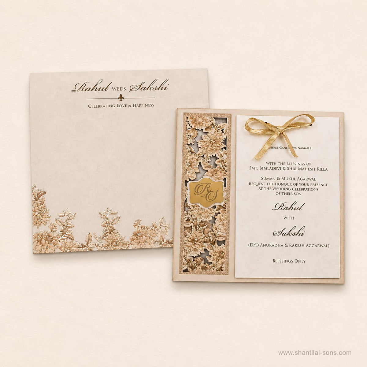 Minimal Wedding Invitation | SS - 938