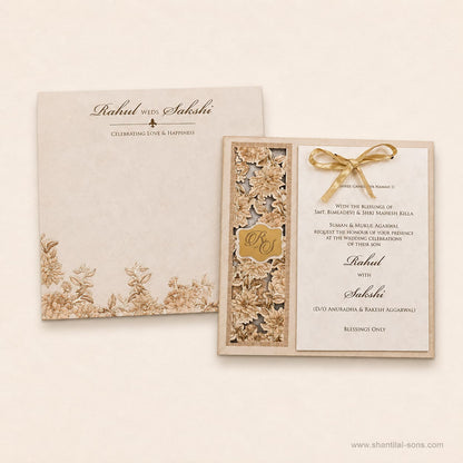 Minimal Wedding Invitation | SS - 938