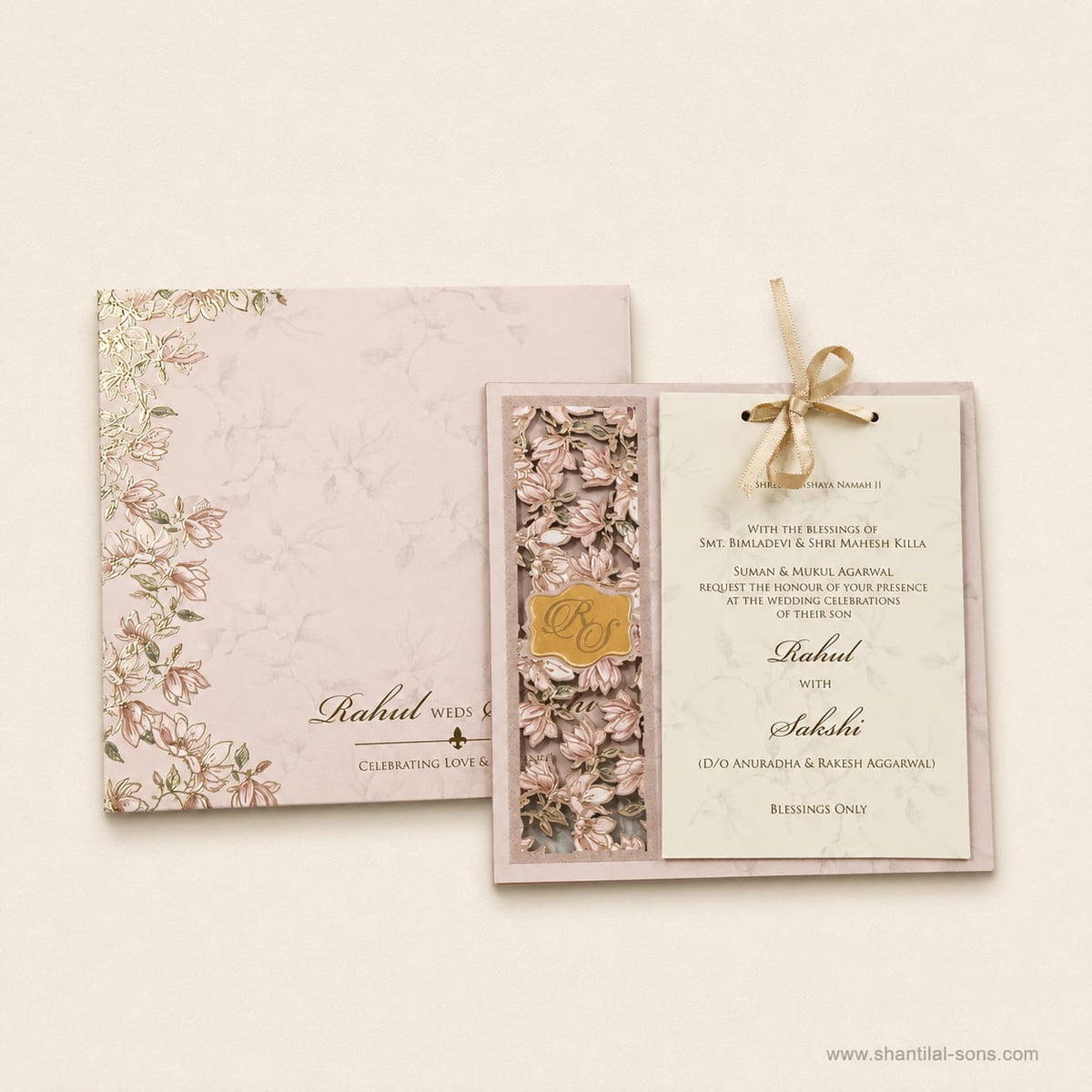 Rustic Wedding Invitation | SS - 939