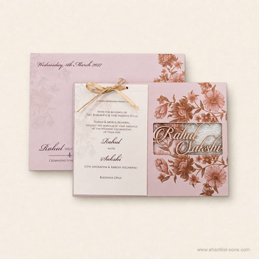 Minimal Wedding Invitation | SS - 943