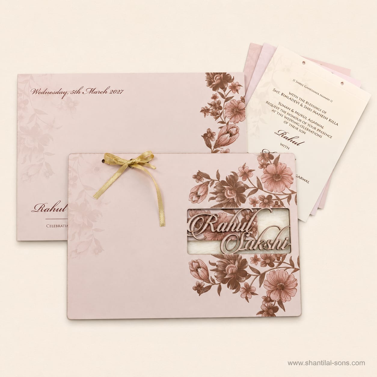 Minimal Wedding Invitation | SS - 945
