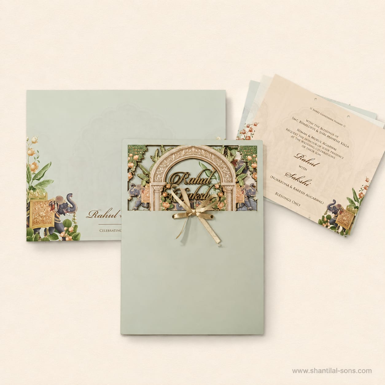Elegant Wedding Invitation | SS -  947