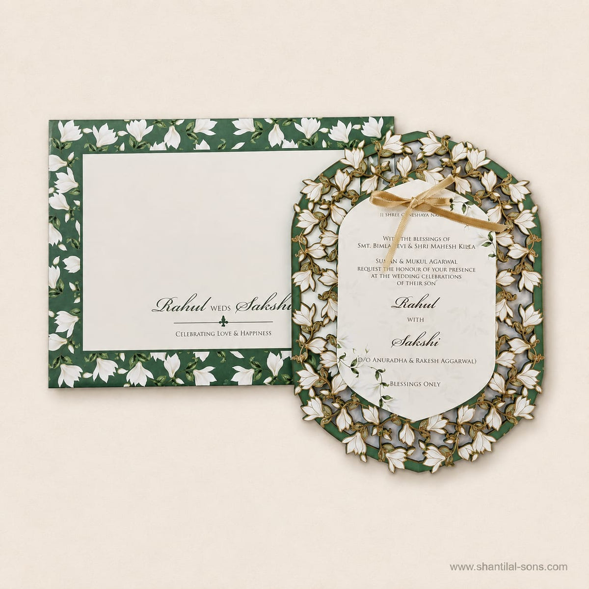 Minimal Wedding Invitation | SS - 949