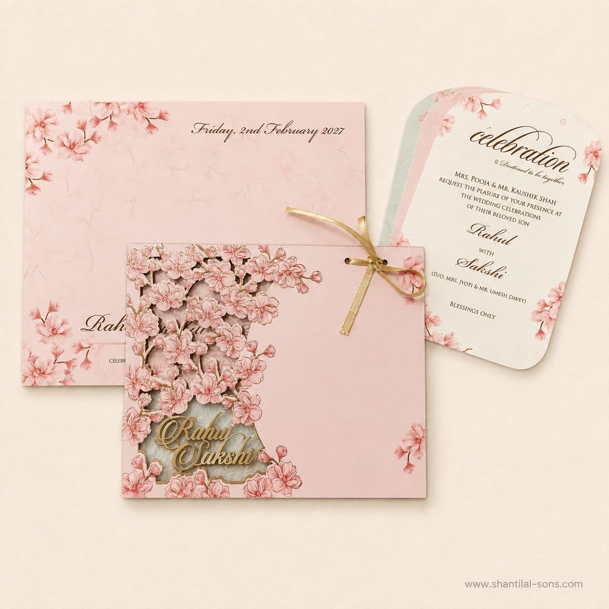 Minimal Floral Invitation | SS - 950