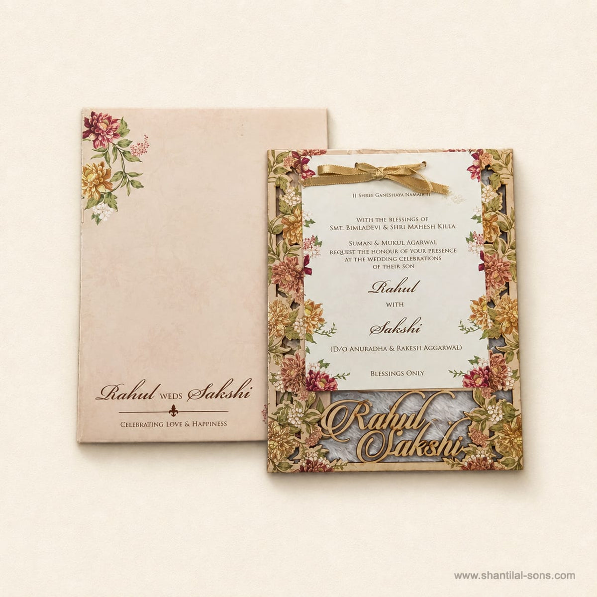 Rustic Wedding Invitation | SS - 951