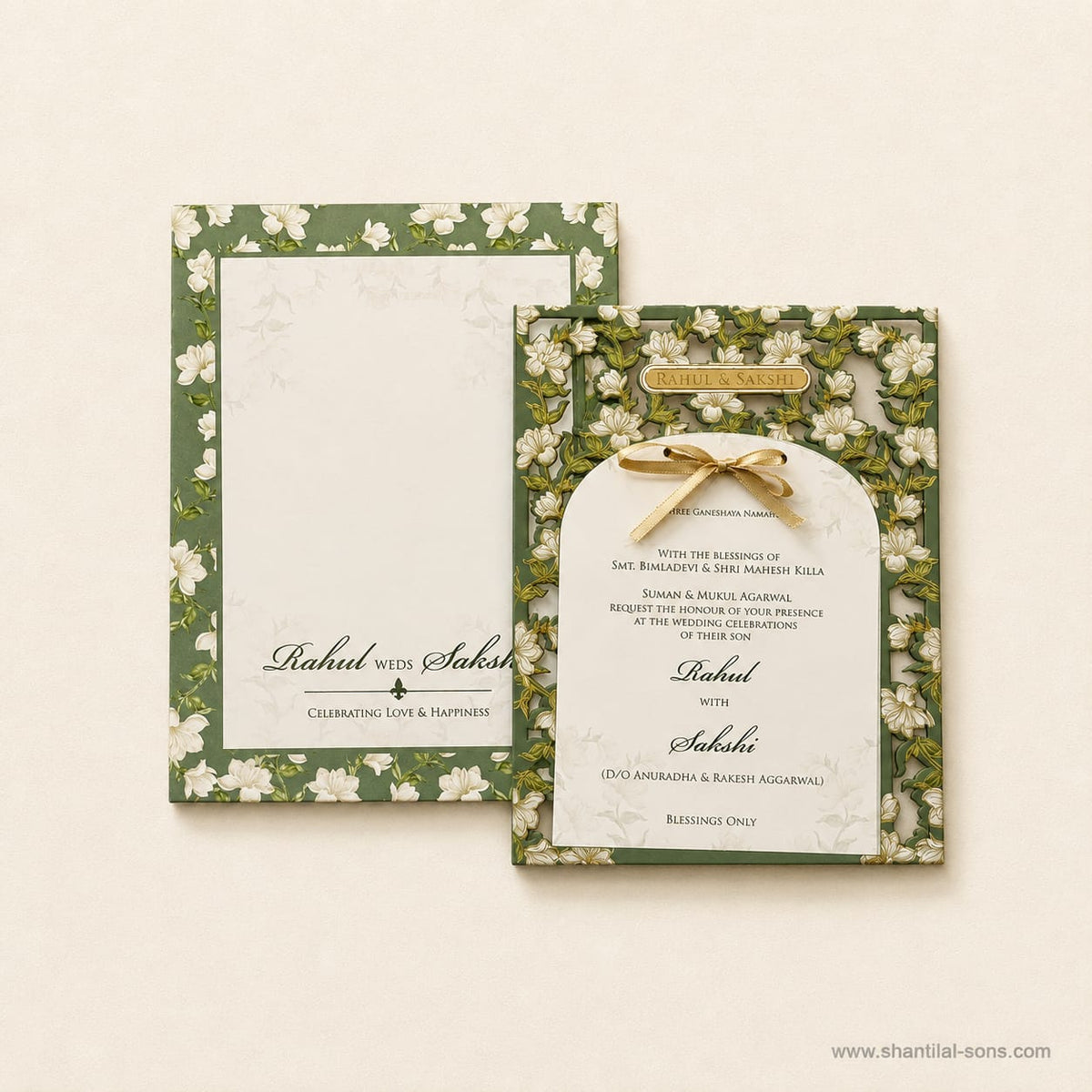 Elegant Wedding Invitation | SS - 952
