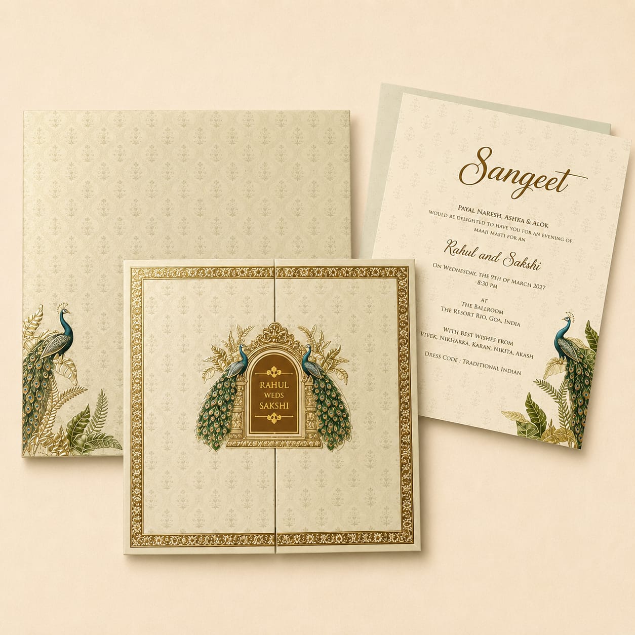 Rustic Wedding Invitation | SS - 956